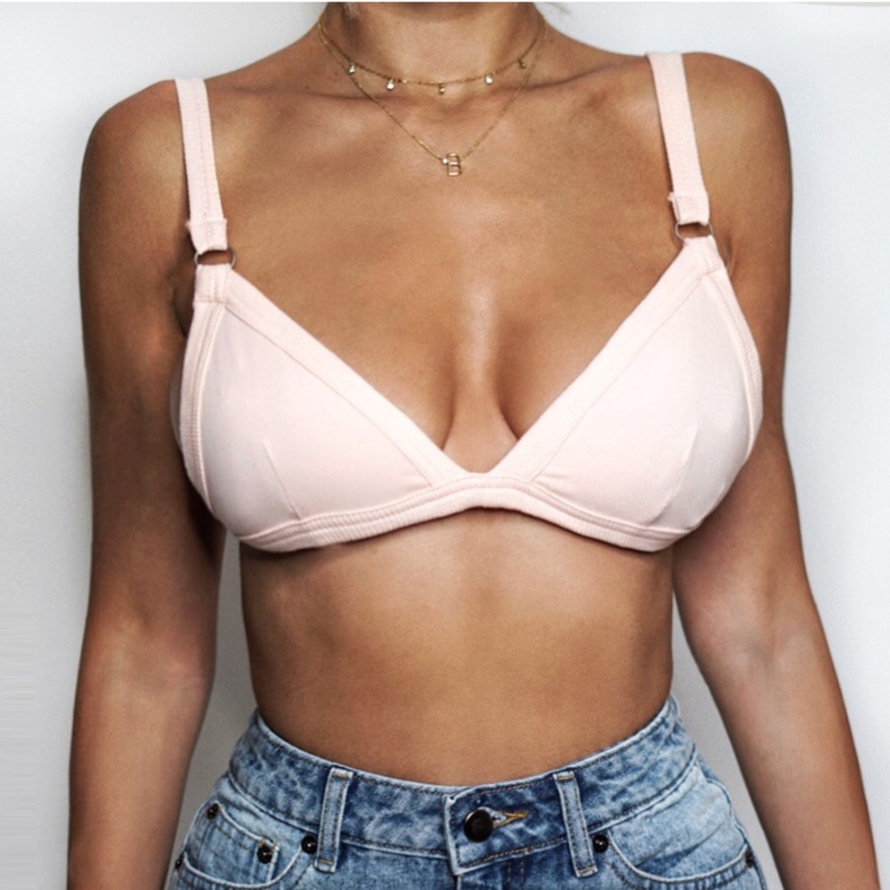 Knit Top Bra